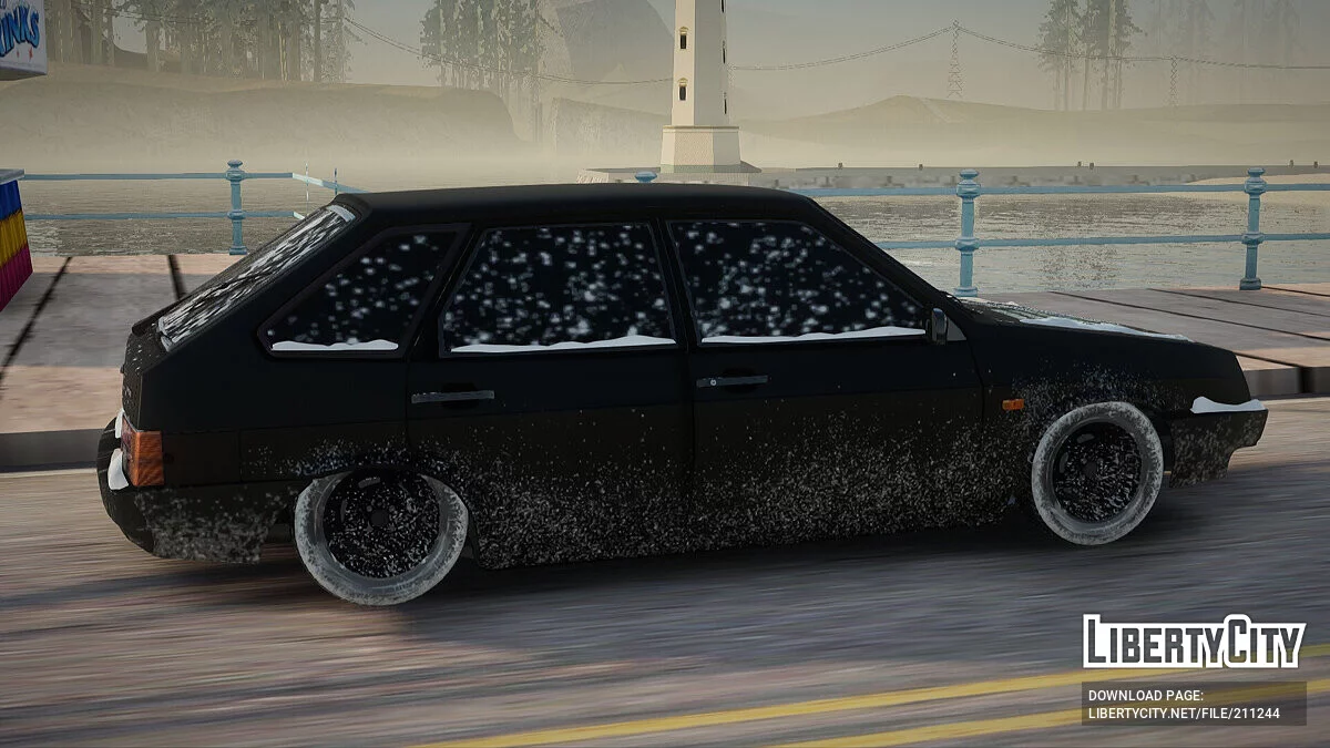 ВАЗ 2109 Зимняя версия / GTA San Andreas
