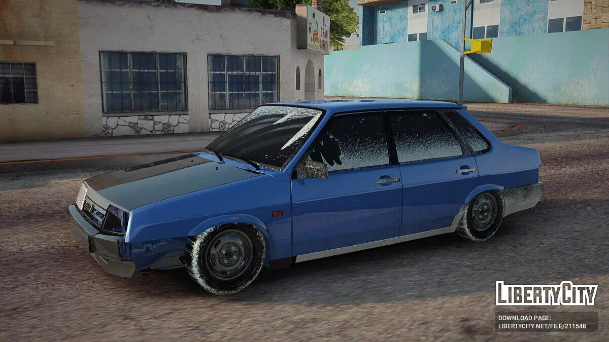 ВАЗ 21099 Зимняя версия / GTA San Andreas