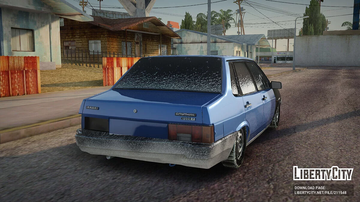ВАЗ 21099 Зимняя версия / GTA San Andreas