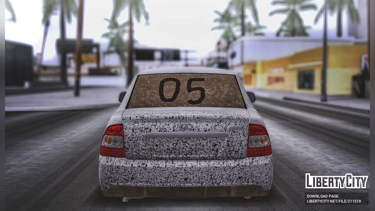 ВАЗ 2170 Грязь / GTA San Andreas