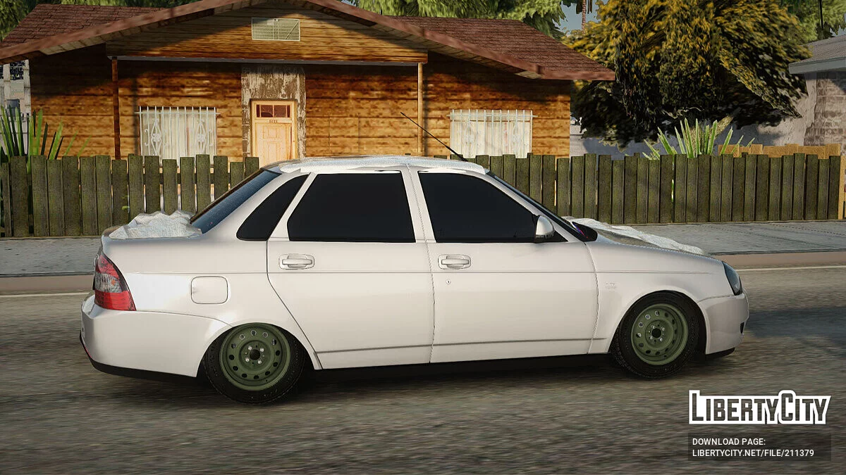 ВАЗ 2170 Зимняя версия / GTA San Andreas