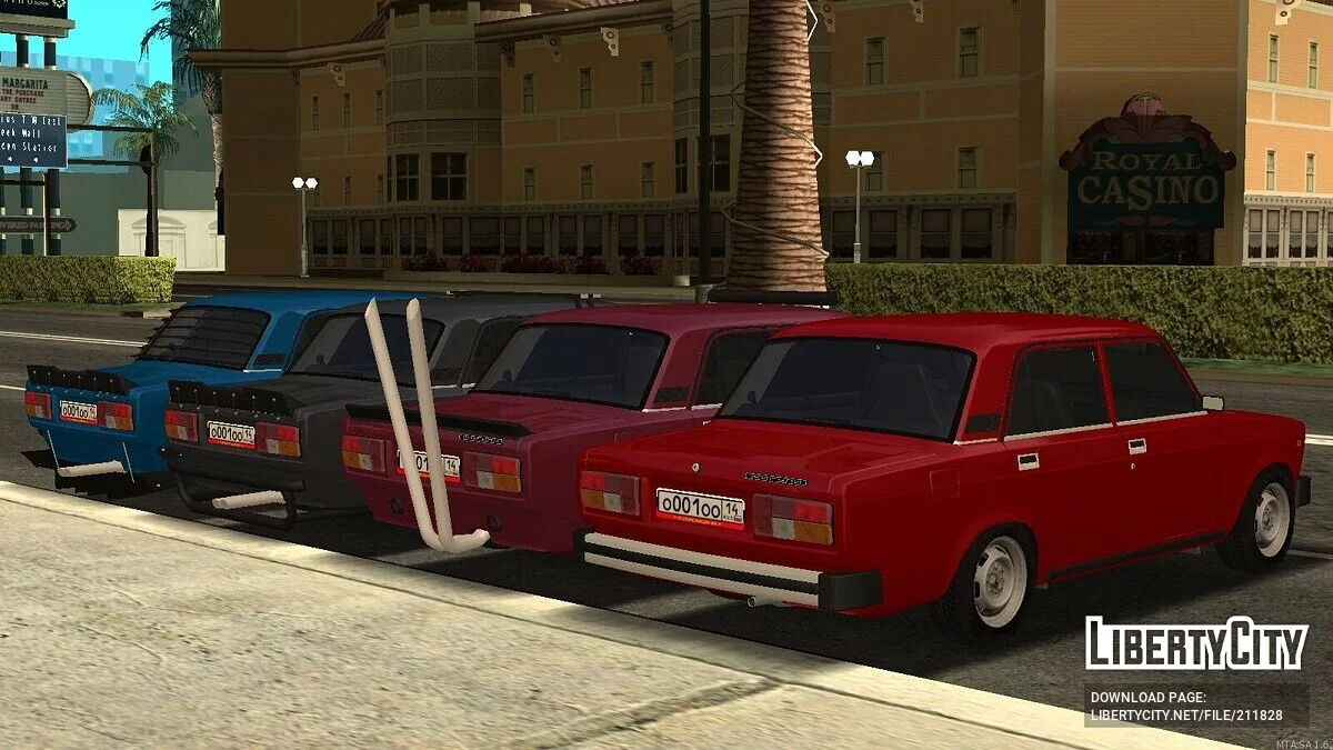 ВАЗ 2105 + CCD / GTA San Andreas