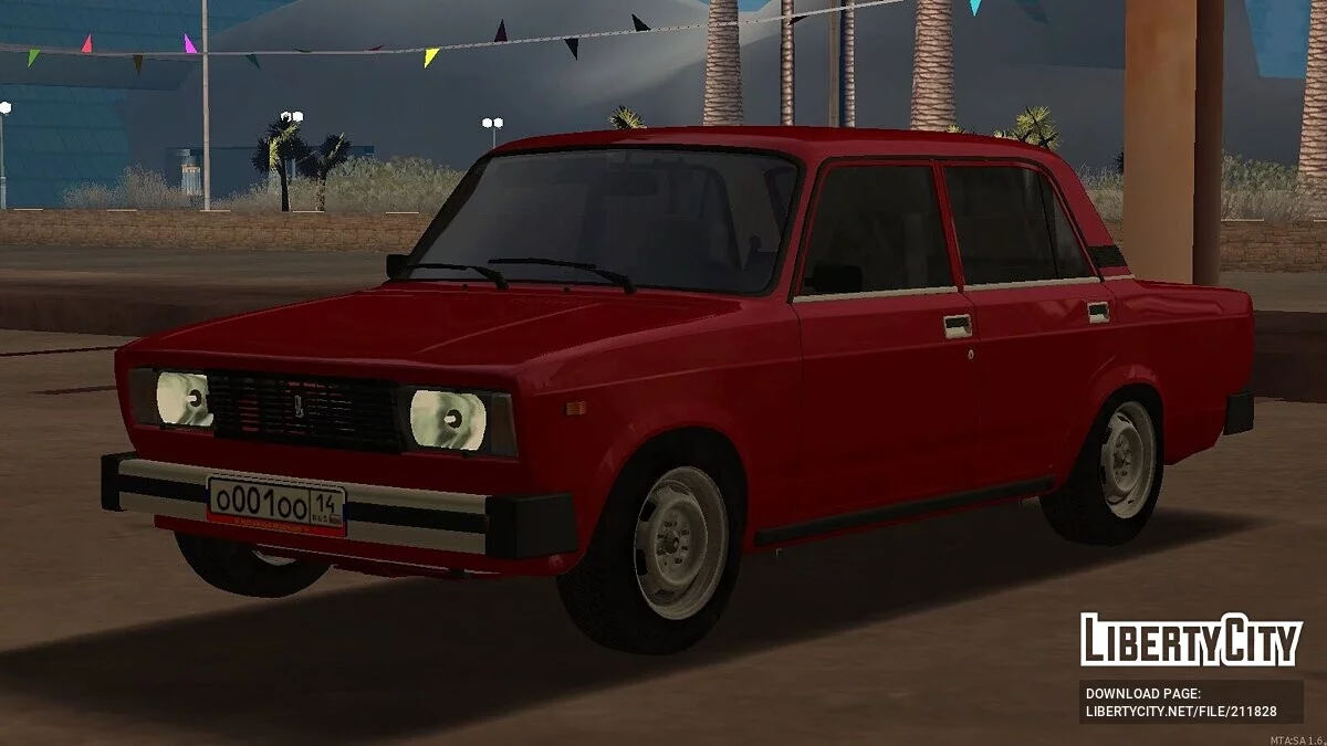 ВАЗ 2105 + CCD / GTA San Andreas