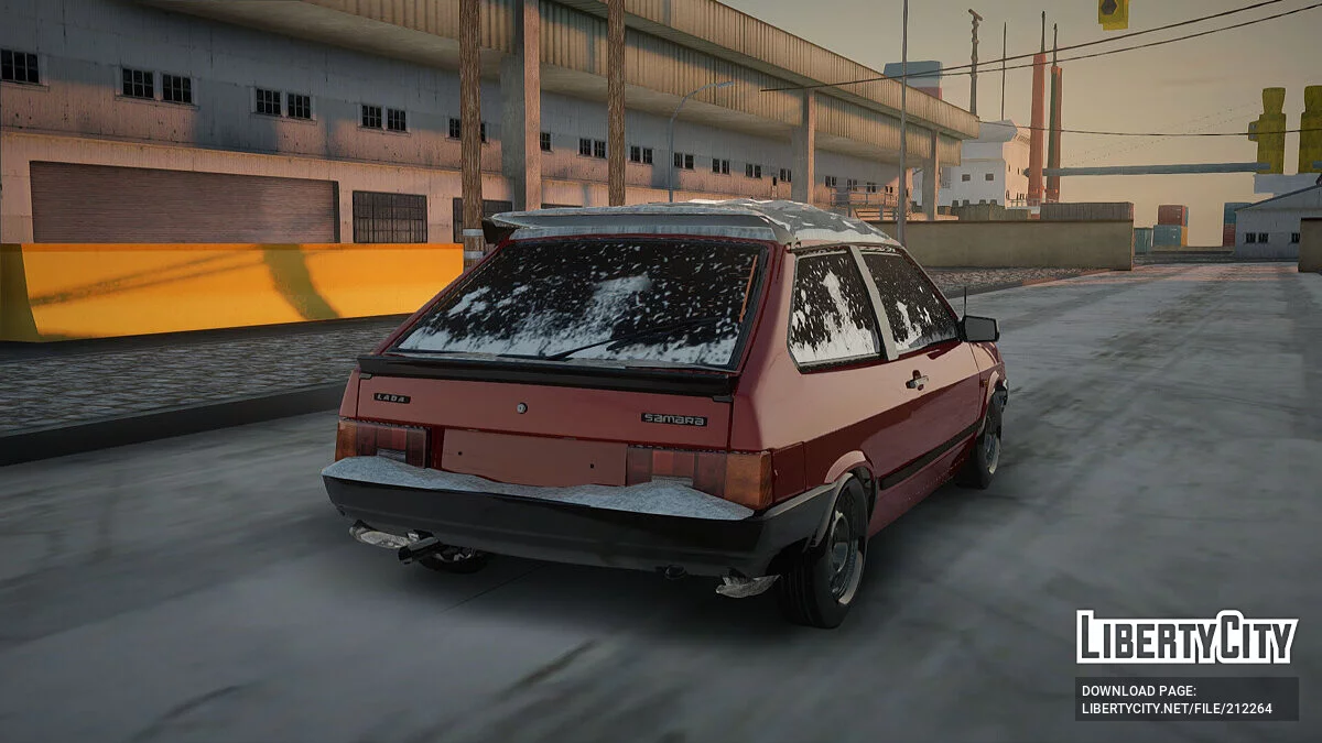 ВАЗ 2108 Зима / GTA San Andreas