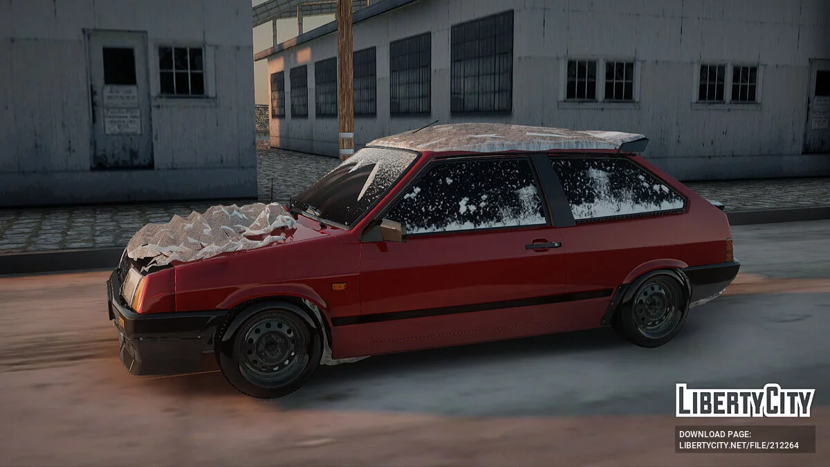 ВАЗ 2108 Зима / GTA San Andreas