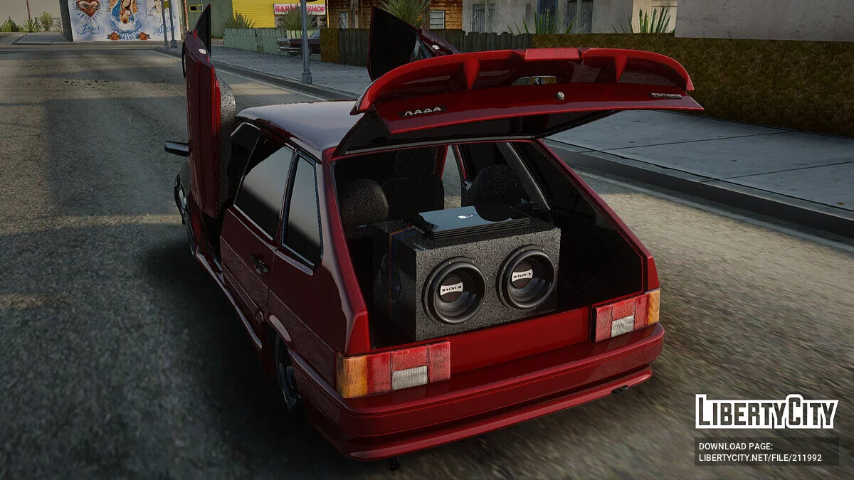 ВАЗ 2114 Автозвук / GTA San Andreas