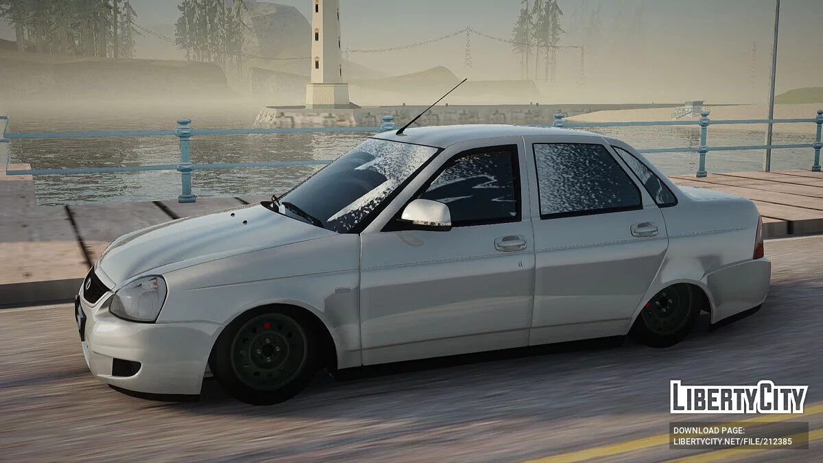ВАЗ 2170 Зимняя версия / GTA San Andreas