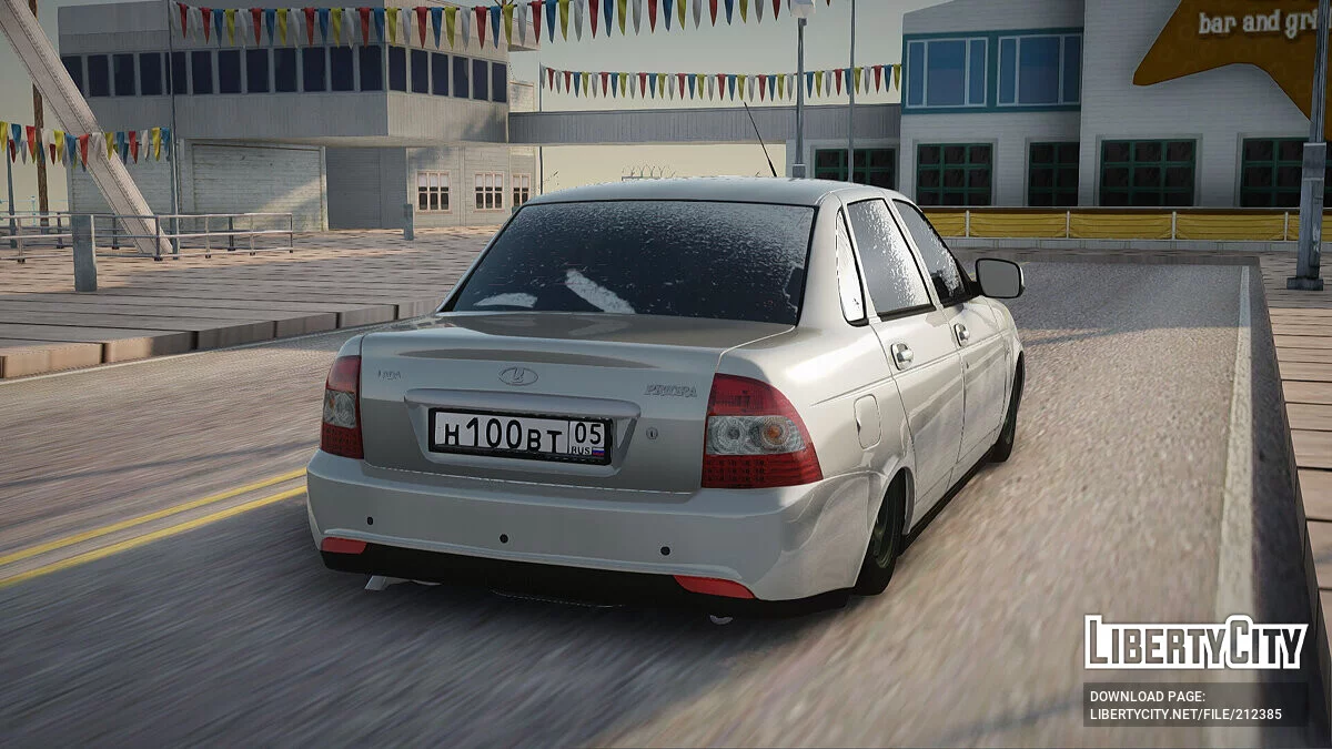 ВАЗ 2170 Зимняя версия / GTA San Andreas