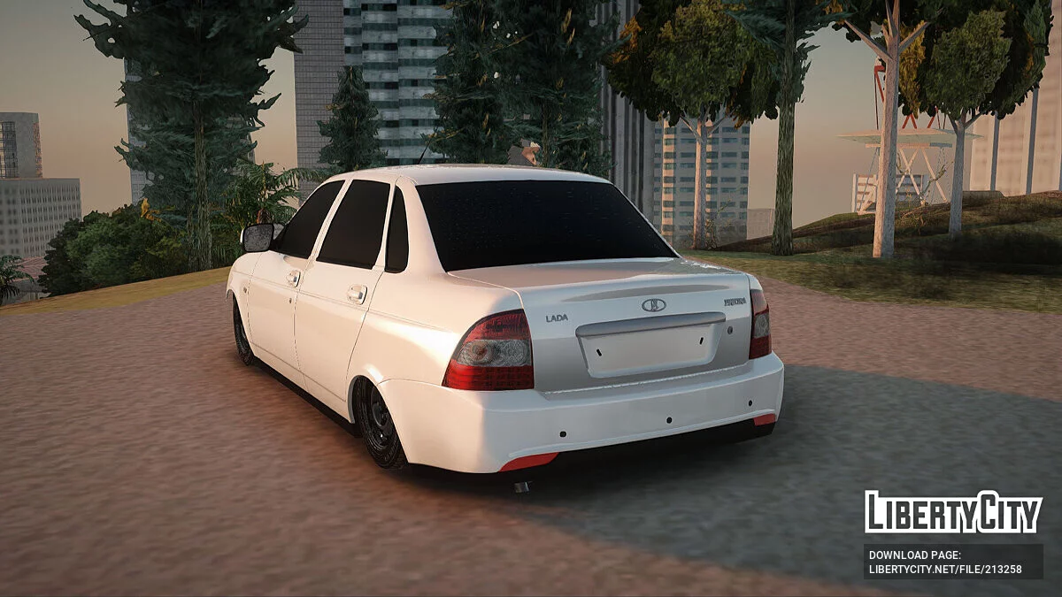 Lada Priora Битая / GTA San Andreas