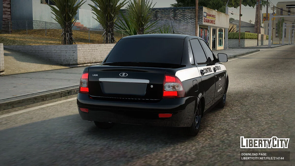 Lada Priora Covid-19 Control / GTA San Andreas