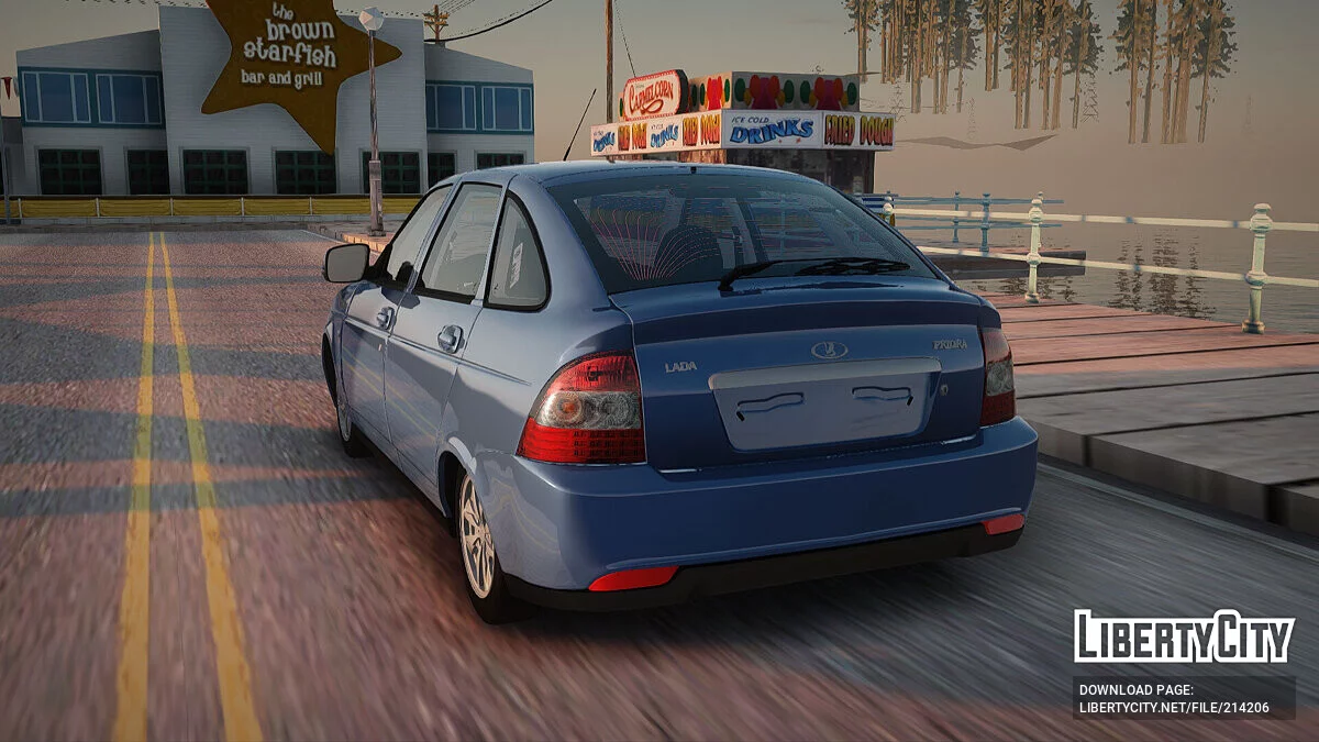 Lada Priora Hatchback Restyle / GTA San Andreas