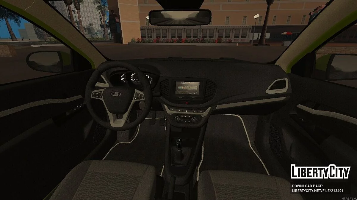 Lada Vesta + CCD / GTA San Andreas