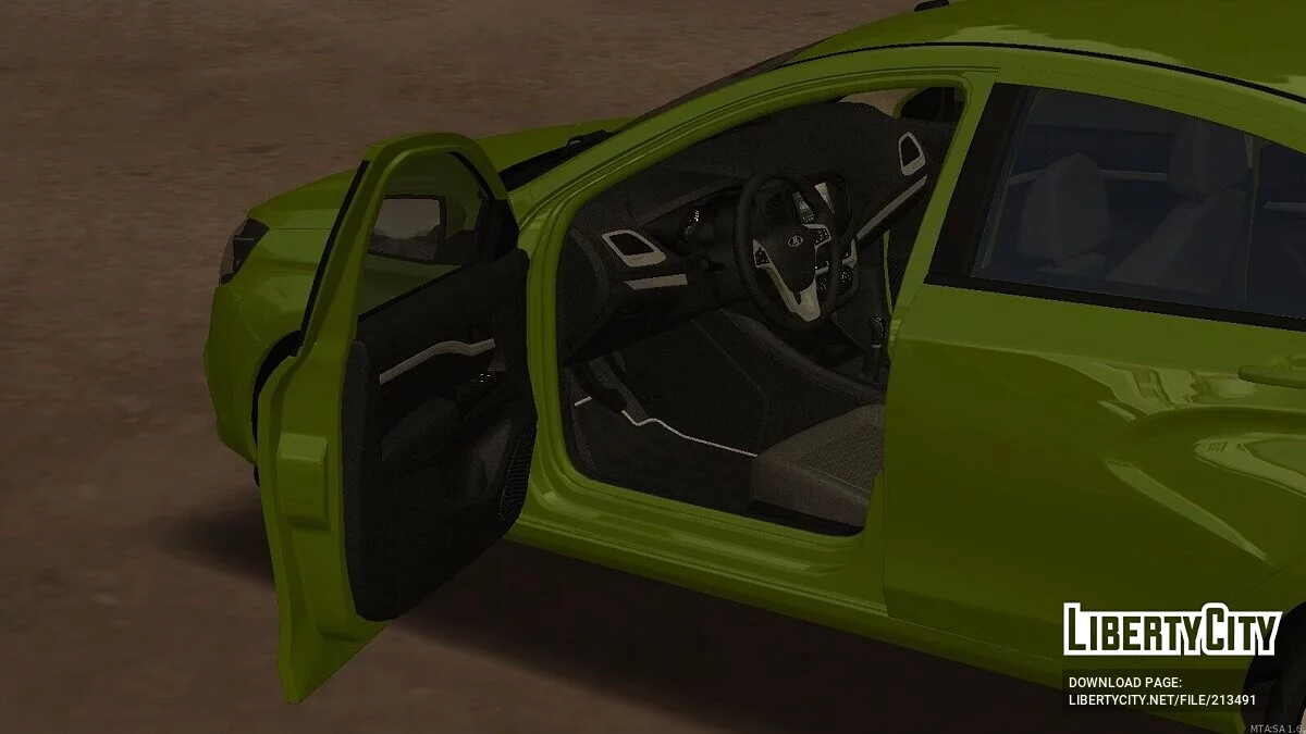Lada Vesta + CCD / GTA San Andreas