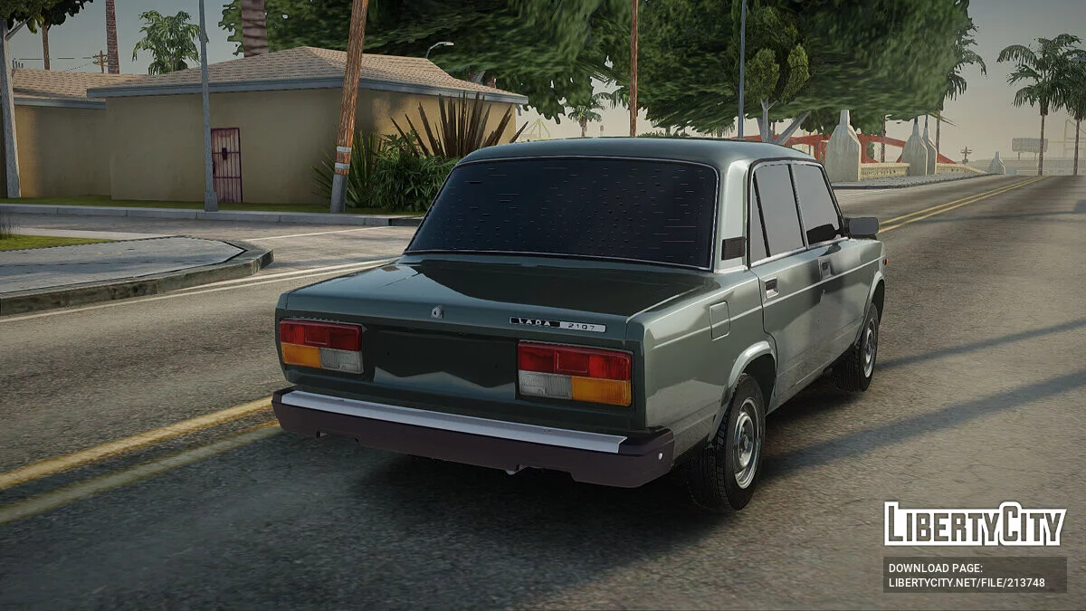 ВАЗ 2107 Битый перед / GTA San Andreas