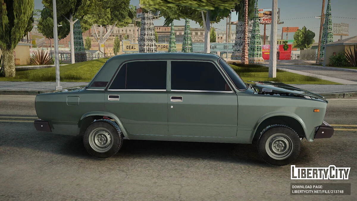 ВАЗ 2107 Битый перед / GTA San Andreas