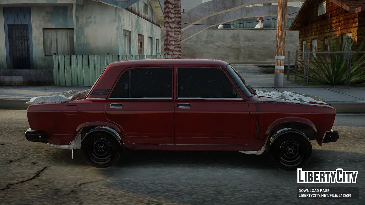 ВАЗ 2107 Снежный / GTA San Andreas