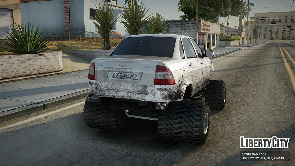 ВАЗ 2170 Монстр / GTA San Andreas