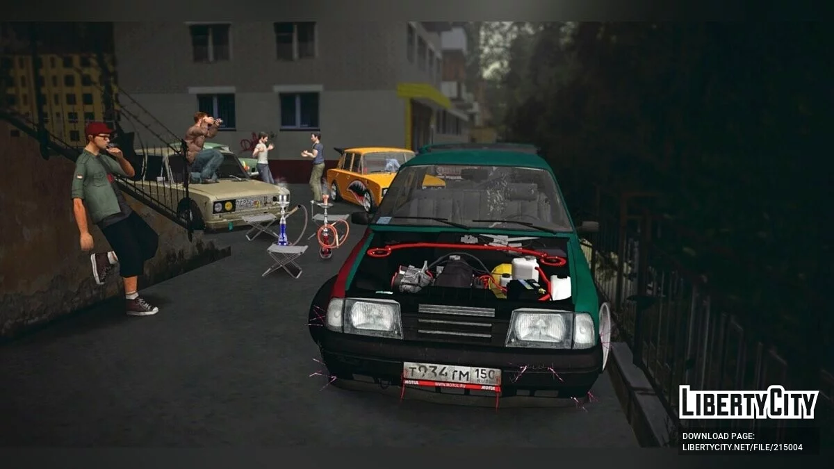 Иж 2126 Ода Street Sruckers / GTA San Andreas