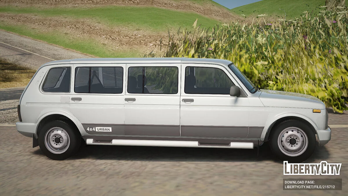 Lada 4x4 Urban Семидверная / GTA San Andreas