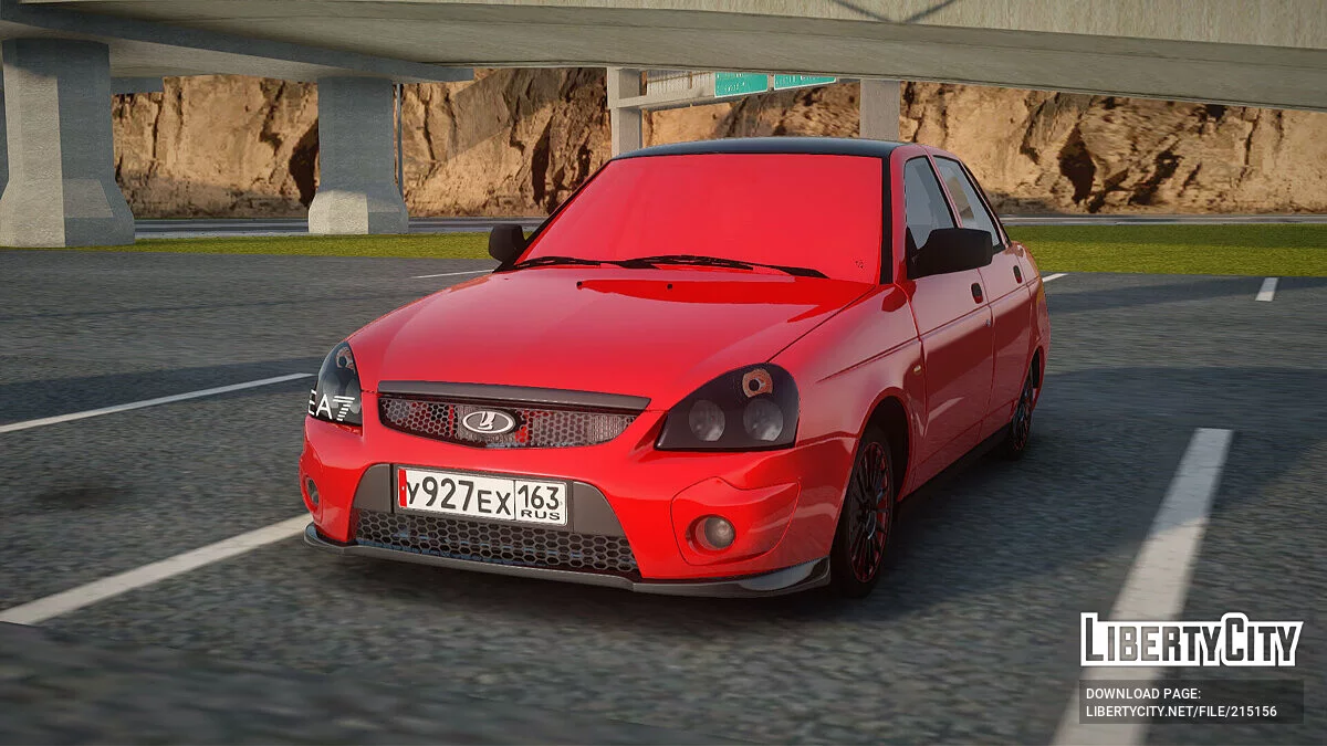 Lada Priora AE7 / GTA San Andreas