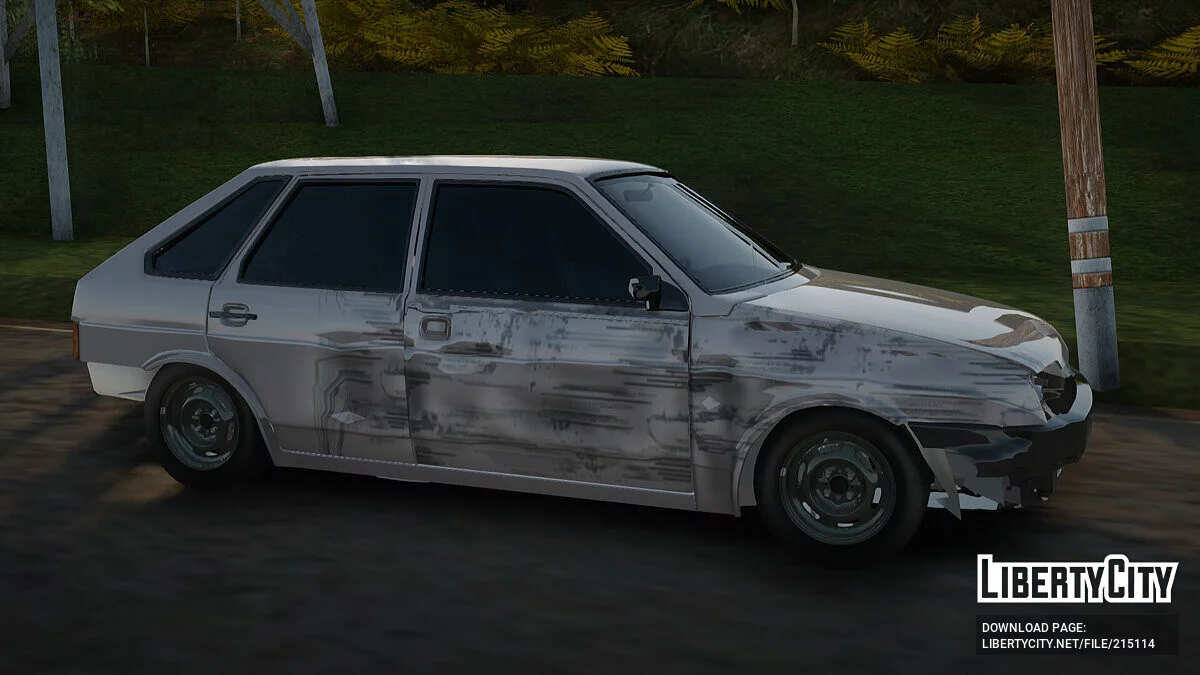 ВАЗ 2109 после ДТП / GTA San Andreas