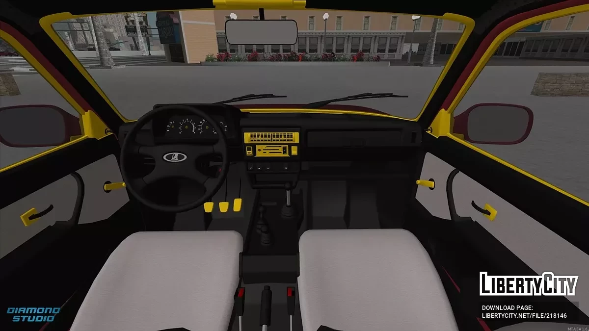 Lada Niva 6x6 New Year / GTA San Andreas