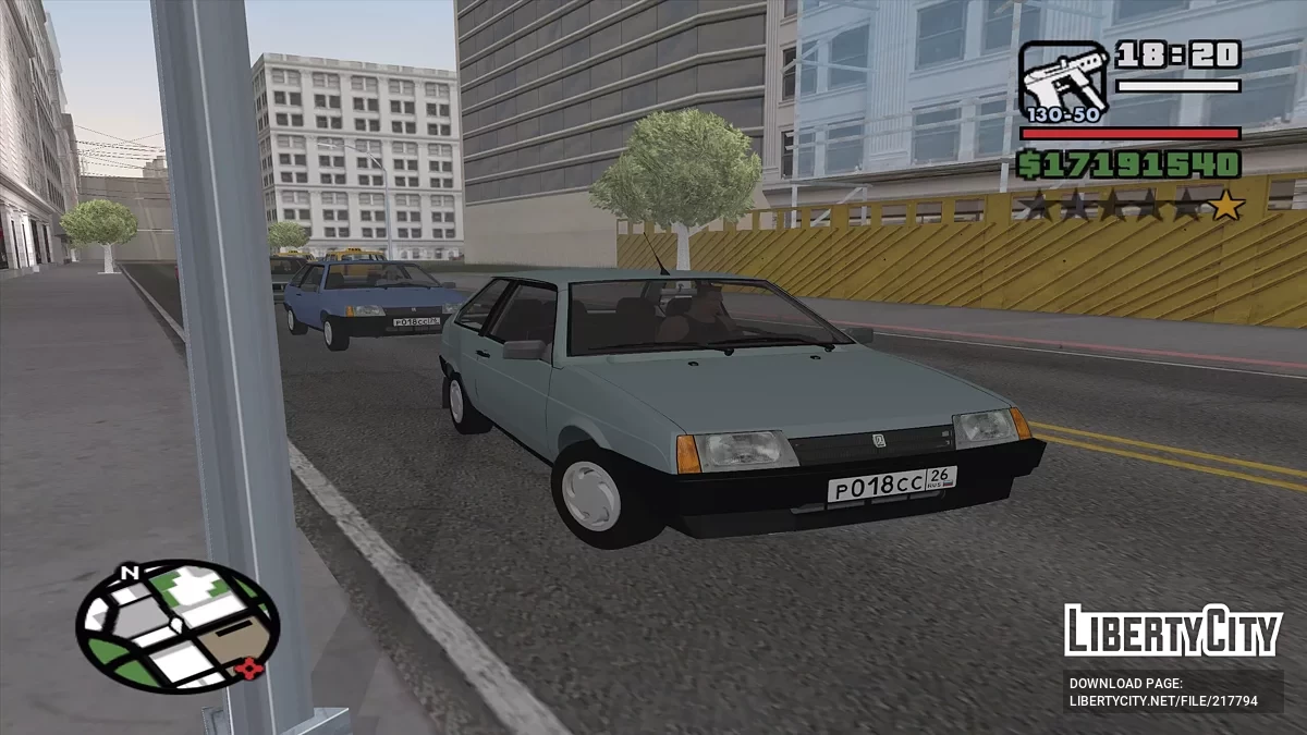 ВАЗ 2108 / GTA San Andreas