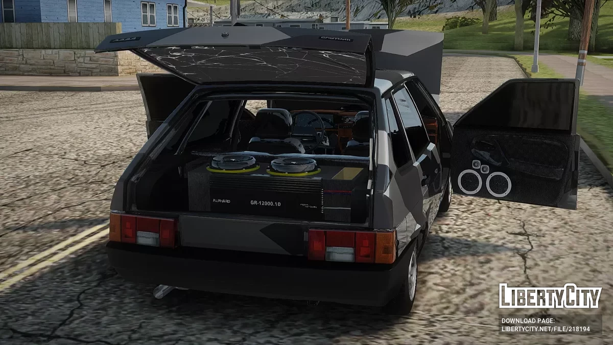 ВАЗ 2109 Автозвук / GTA San Andreas