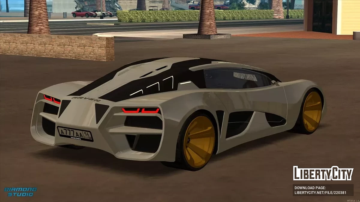 Lada Raven + CCD / GTA San Andreas
