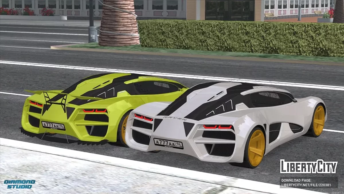 Lada Raven + CCD / GTA San Andreas