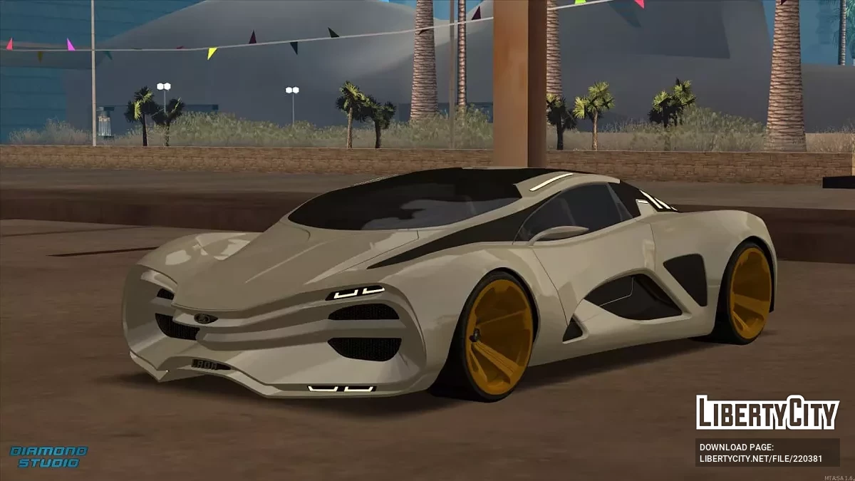 Lada Raven + CCD / GTA San Andreas