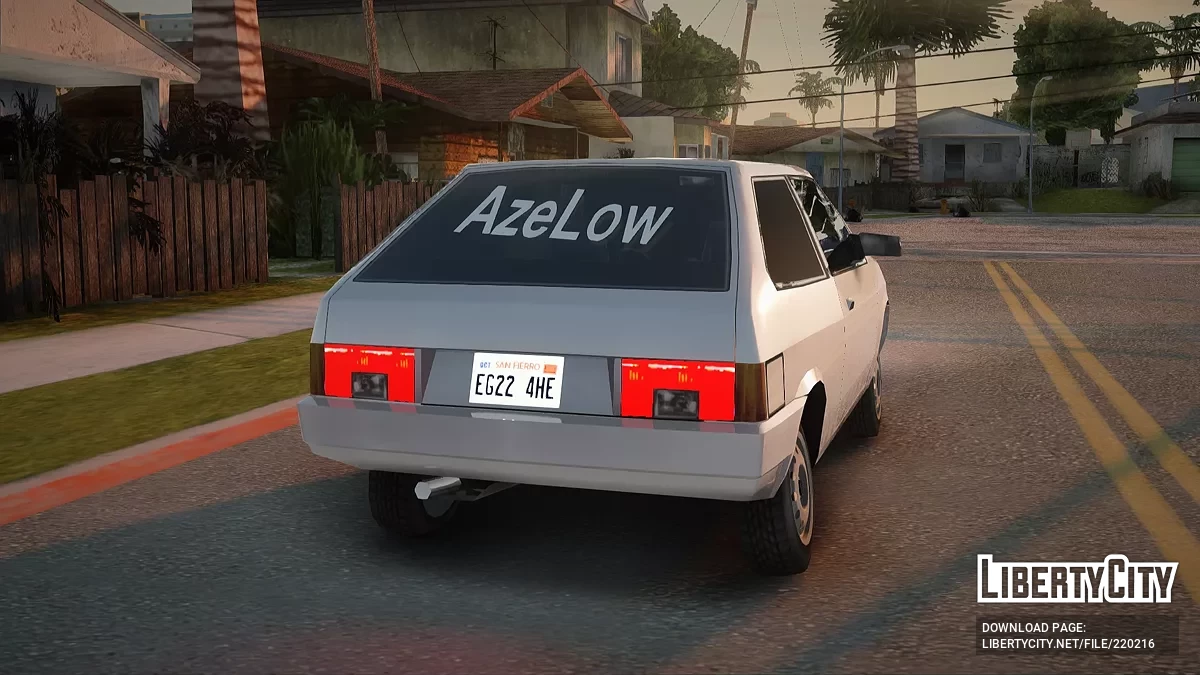 ВАЗ 2108 Azelow / GTA San Andreas