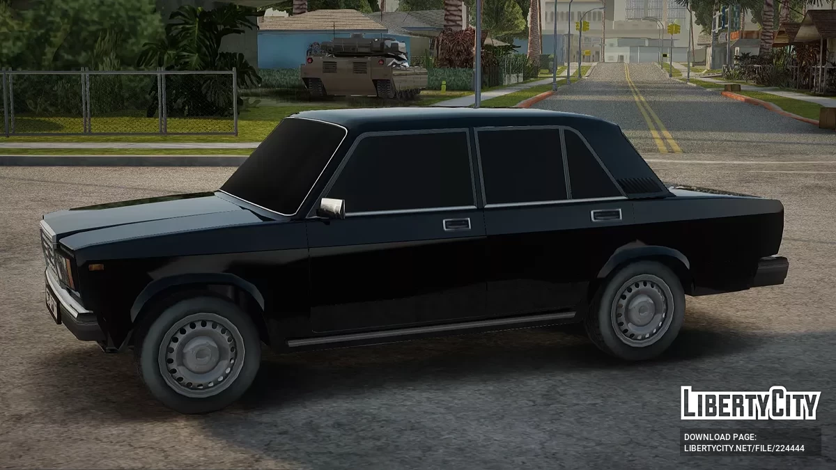 ВАЗ 2107 + тюнинг / GTA San Andreas