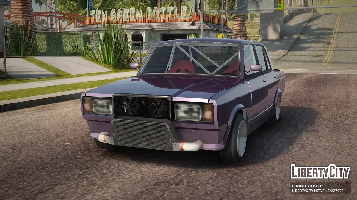 ВАЗ 2107 Тюнингованный / GTA San Andreas