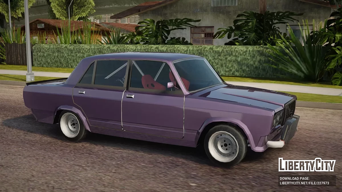 ВАЗ 2107 Тюнингованный / GTA San Andreas
