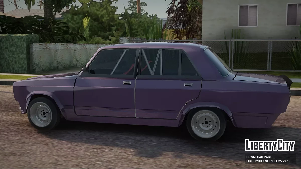 ВАЗ 2107 Тюнингованный / GTA San Andreas