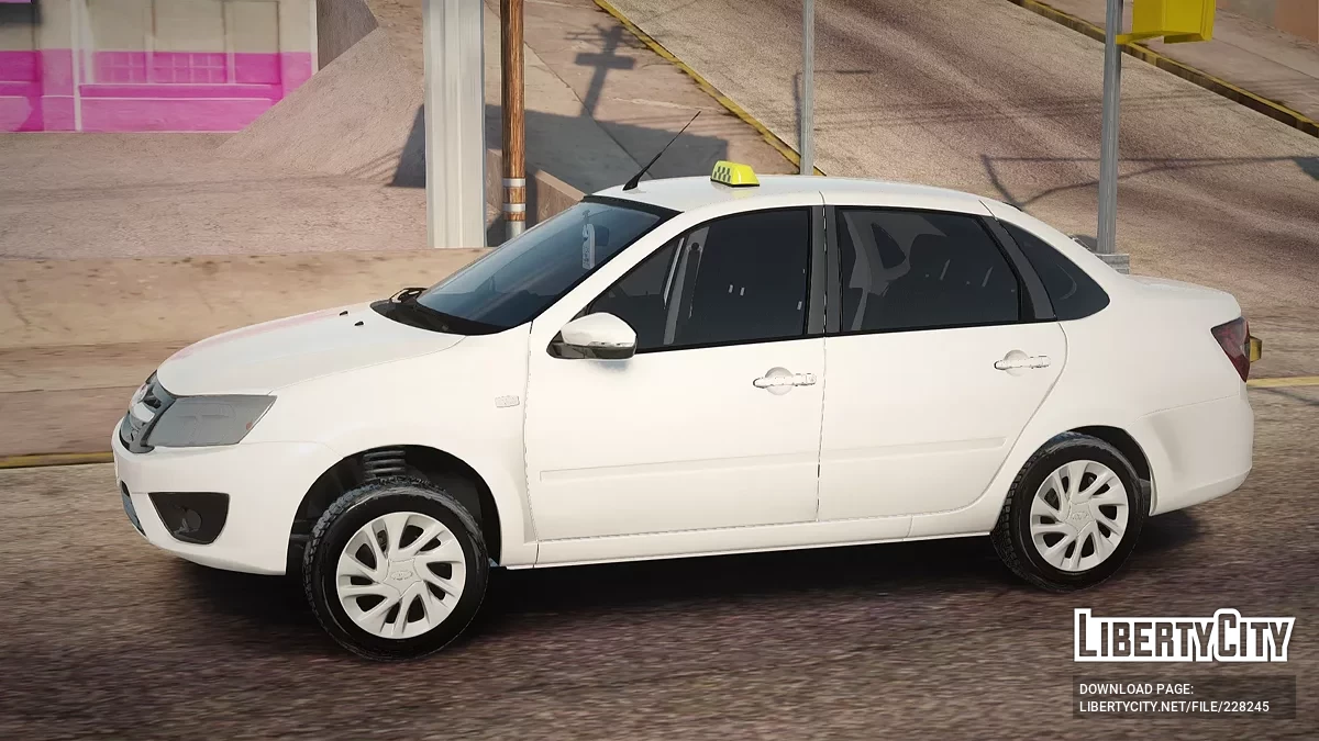 Lada Granta Такси / GTA San Andreas