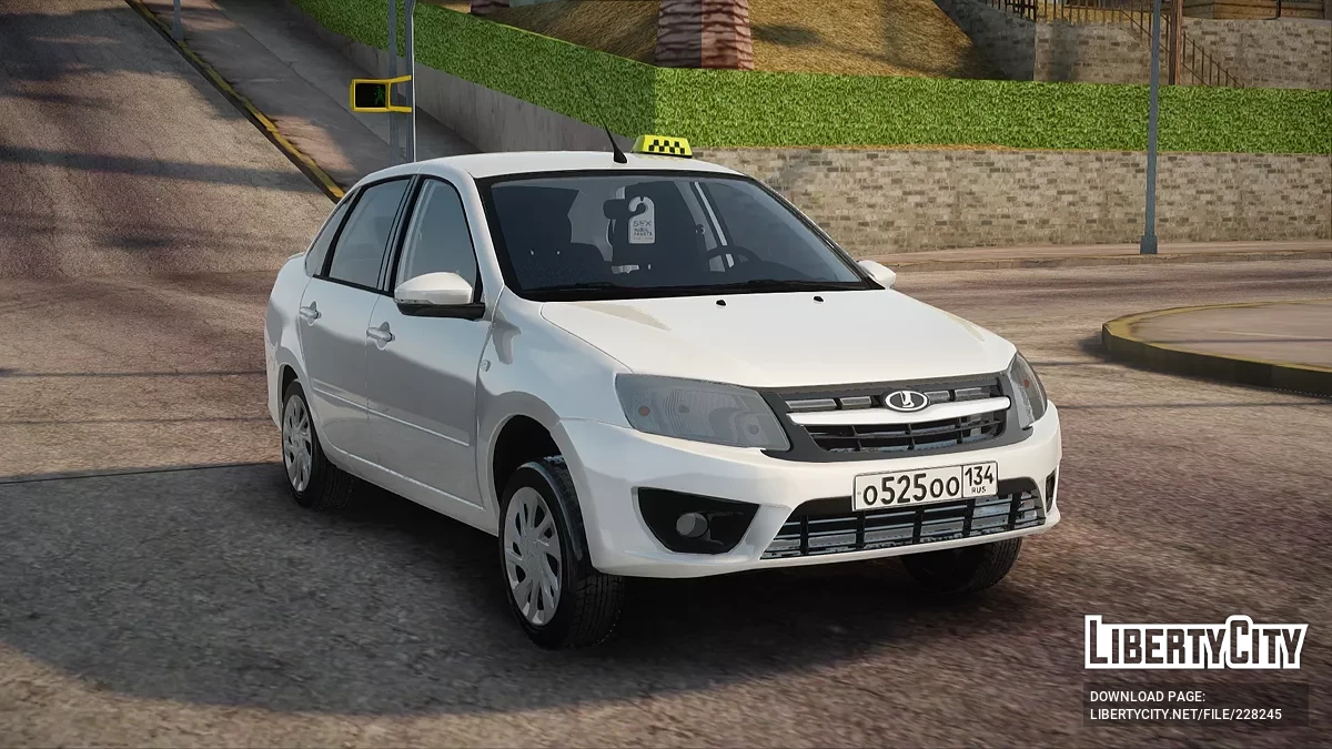 Lada Granta Такси / GTA San Andreas