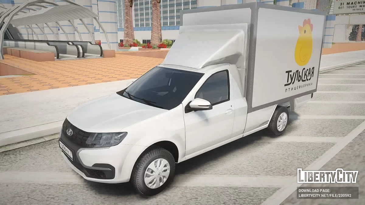 Lada Largus Фургон / GTA San Andreas