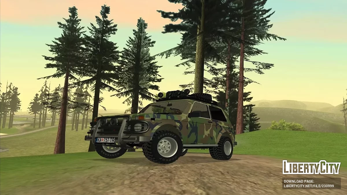 Lada Niva 4x4 Off-Road / GTA San Andreas