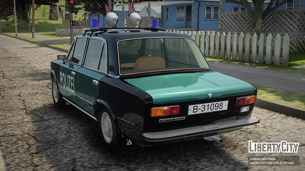 ВАЗ 21011 DDR Police / GTA San Andreas