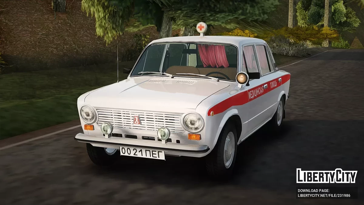 ВАЗ 21011 Медицинская помощь / GTA San Andreas