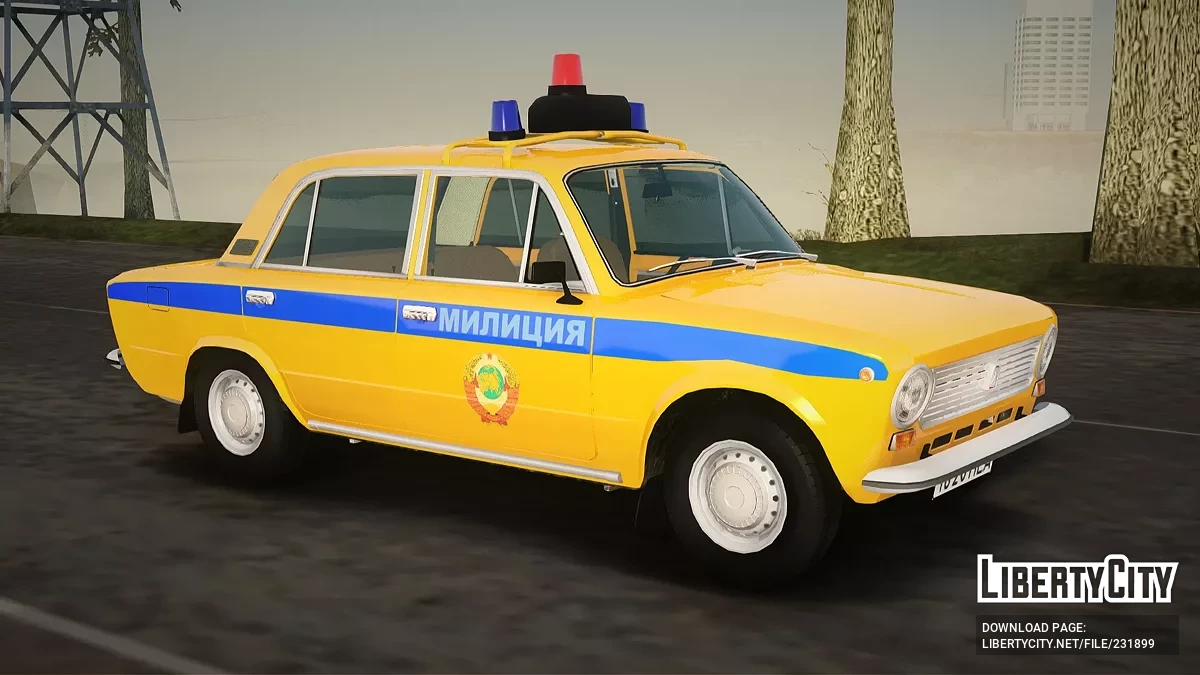 ВАЗ 21011 Милиция / GTA San Andreas