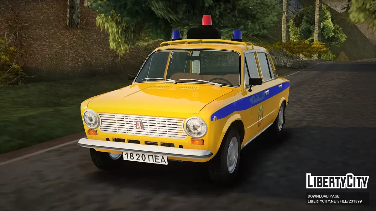 ВАЗ 21011 Милиция / GTA San Andreas