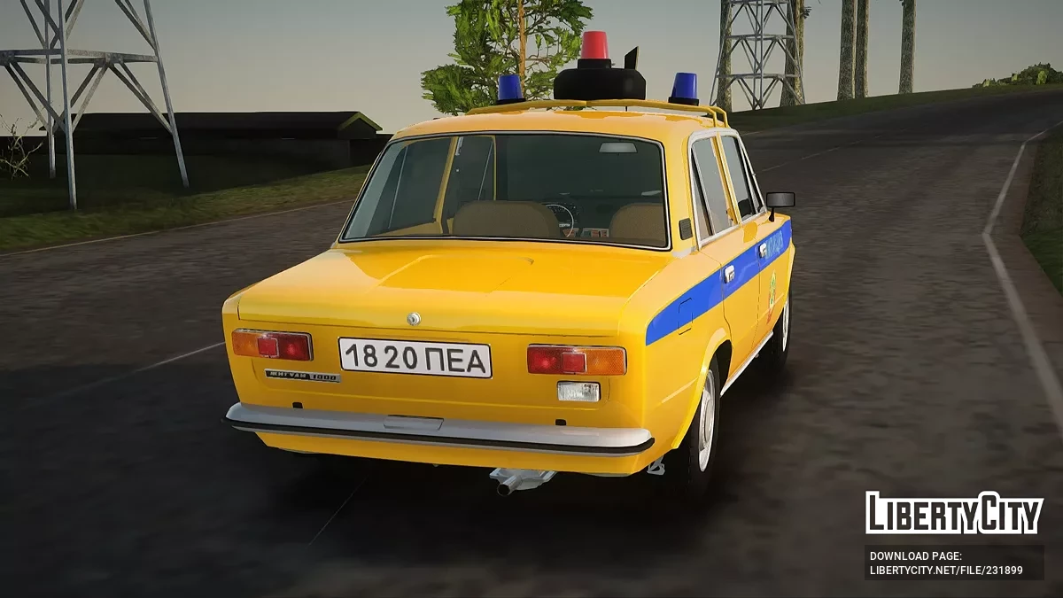 ВАЗ 21011 Милиция / GTA San Andreas