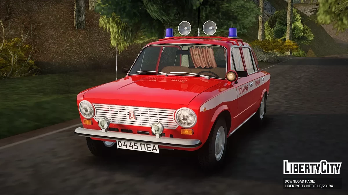 ВАЗ 21011 Пожарная охрана / GTA San Andreas