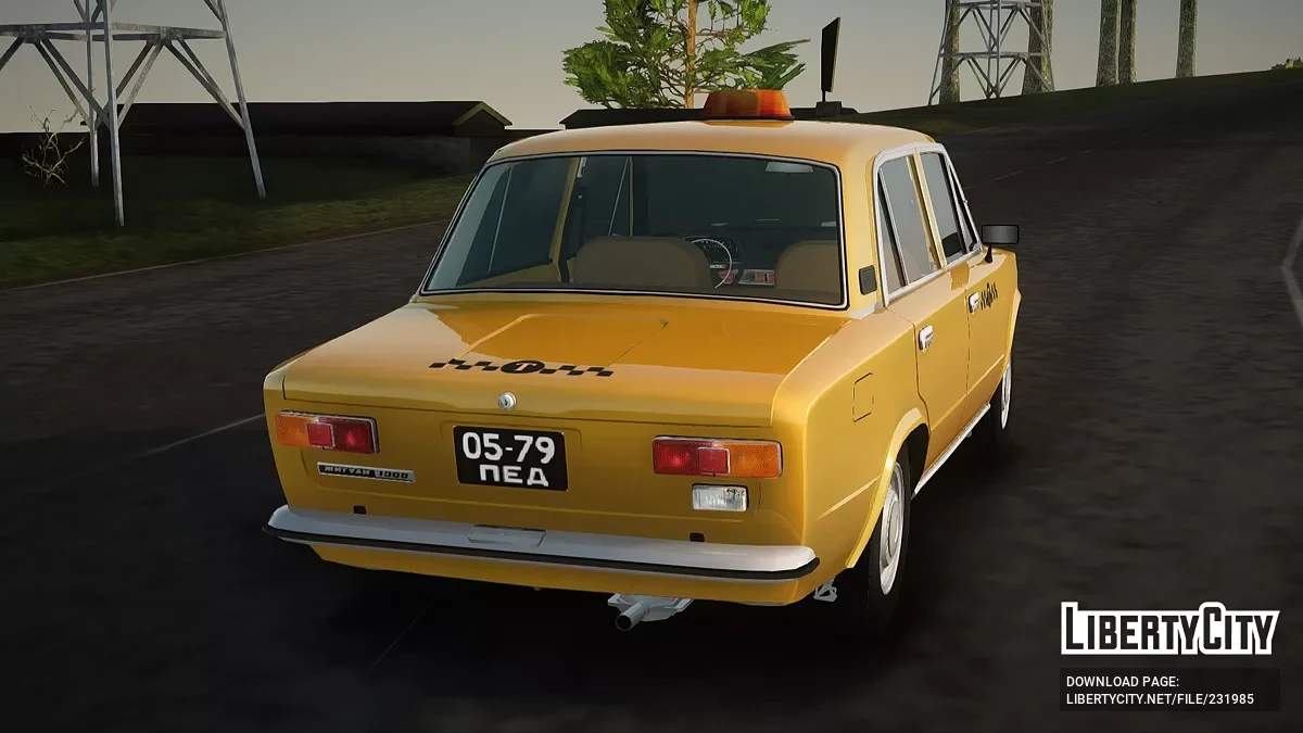 ВАЗ 21011 Такси / GTA San Andreas