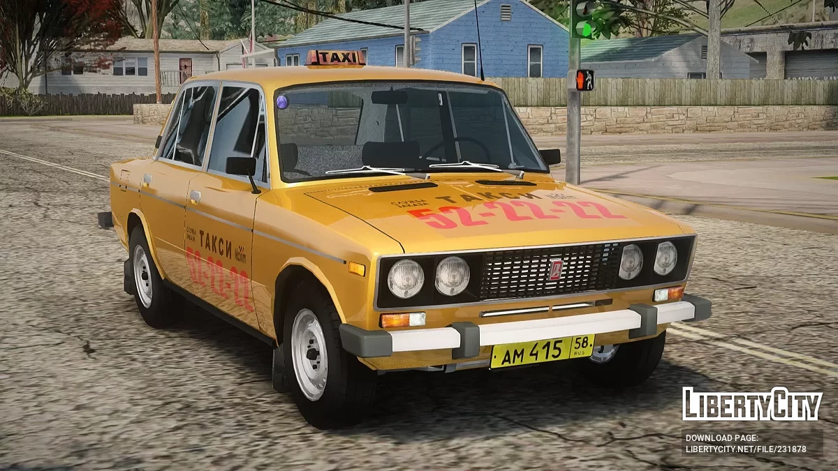 ВАЗ 2106 Такси / GTA San Andreas
