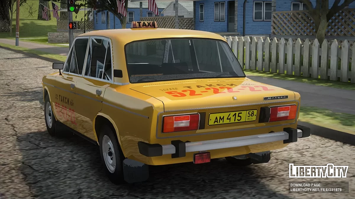 ВАЗ 2106 Такси / GTA San Andreas