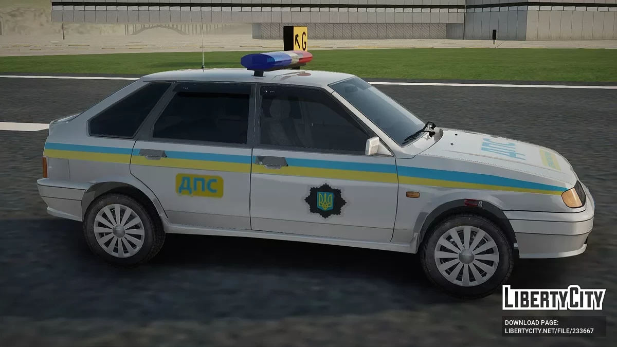 ВАЗ 2114 ДПС Украины (AVS) / GTA San Andreas